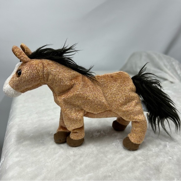 TY 2000 vintage Beanie Babies Oats the horse stuffed animal plush - Picture 4 of 12